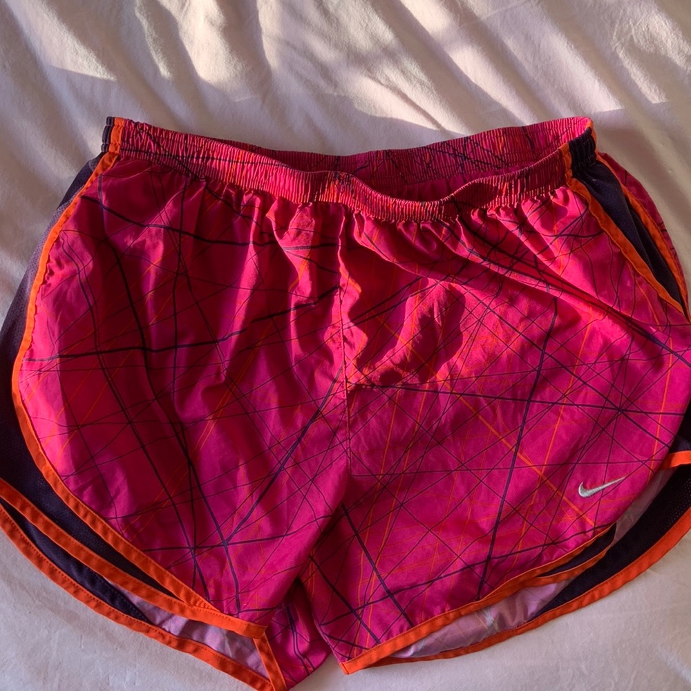Pink Nike Athletic Shorts